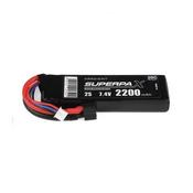 2S 2200mAh 7.4V 30C Deans Radient LiPo