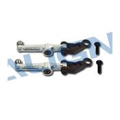 Trex 250 Metal Washout Control Arm Silver