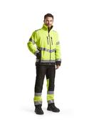 Hi-Vis Trousers Stretch Blaklader 1558 - Yellow/Black / 34" Regular leg image