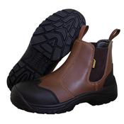 Dealer Slip-On Waterproof Safety Brown Boot S3 SR FO Cargo 3046 - UK 11