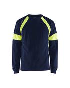 Long Sleeved T-Shirt Blaklader 3520 - Yellow/Navy / L