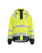 Rain jacket Hi-Vis Level 3 Blaklader 4327 - Yellow/Navy / L image