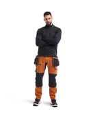 Striker Fleece Jacket Blaklader 4735 - Black/Grey / XL image