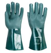 Chem 350 PVC Double Dipped Gauntlet Portwest A835 - Green / XL image