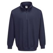 Sorrento 1/4 Zip Neck Sweatshirt Portwest B309 - Navy / XL image