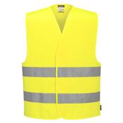 Hi-Vis Two Band Vest Portwest C474 - Yellow / L/XL image