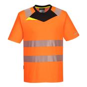 DX4 Hi-Vis T-Shirt S/S Portwest DX413 - Orange/Black / 5XL image