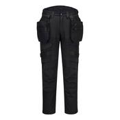 DX4 Detachable Holster Pocket Trousers Portwest DX440 - Black / 42" 31 Leg image