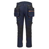 DX4 Detachable Holster Pocket Trousers Portwest DX440 - Orange/Navy / 32" 31 Leg image