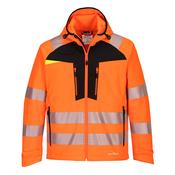 DX4 Hi-Vis Softshell (3L) Portwest DX475 - Orange/ black / XL image