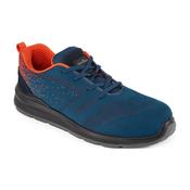 Steel Textile Trainer S1P FO SR Portwest FT25 - Blue / UK 9