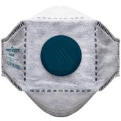 EAGLE FFP2 Valved Carbon Fold Flat Respirator (Pk10) Portwest P292 - Grey image