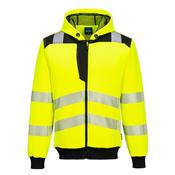 PW3 Hi-Vis Zip Hoodie Portwest PW327 - Yellow / 5XL