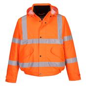 Hi-Vis Winter Bomber Jacket Portwest S463 - Orange / M image