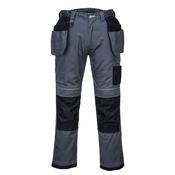 PW3 Holster Work Trousers Portwest T602 - Black/Grey / 30" Regular Leg