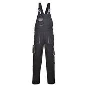 Portwest Texo Contrast Bib and Brace Portwest TX12 - Black / M