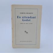 En attendant Godot: Piece en deux Actes. First Edition (1952) image