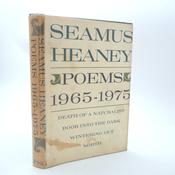 Poems 1965-1975. First American Edition (1980) image