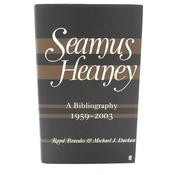 Seamus Heaney A Bibliography. Signed Copy (2008) image