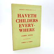 Haveth Childers Everywhere. First Edition Thus (1931) image