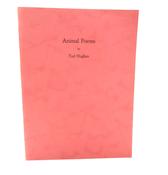 Animal Poems. with Manuscript Poem (1967) image