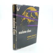 Malone Dies.  A Novel (1958) image