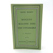 Molloy. Mallone Dies. The Unnamable (1959) image