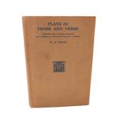 Plays in Prose and Verse. First Edition (1922) image