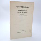An Evening of Poetry and Music. Presented by Claddagh Records (1970) image