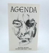 Agenda.  Seamus Heaney Fiftieth Birthday Issue (1989) image