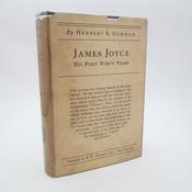 James Joyce His First Forty Years. Inscribed Copy (1924) image