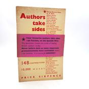 Authors Take Sides on the Spanish War (1937) image