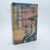 As Music and Splendour.  A Novel (1958) image