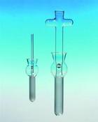 GPE Homogeniser Clear Glass Round Body with Hollow Pestle 5ml