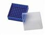 LLG Storage Box PP for ND20; Blue; Bottle Size 5/10/20ml; Array 5x5