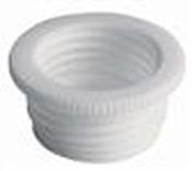 SCAT Clear PP GL 45 to S55 Thread Adapter for SafetyCaps/SafetyWasteCaps
