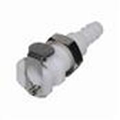 Colder 1/4 PTF Valved In-Line Acetal Coupling Body PMCD1304