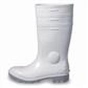Uvex White PVC Long Safety Boot; Size 36