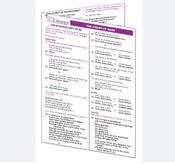 ORDER OF MASS LAMINATED CARD (A5)