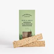 Cheese Seeded Flatbread Crackers