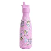Chilly's Original Kids Water Bottle Purple Crew 350ml | Insulated Kids Bottle image