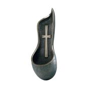 Holy Water Font Cross