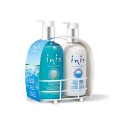 Inis Hand Care Caddy | Sea Mineral Hand Wash &amp; Lotion Gift Set image