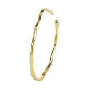Wave Bangle Gold image