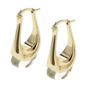 Toni Oval Hoop Earrings image