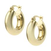 Barrel Hoop Earrings image