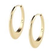 Remy Oval Hoop Earrings image