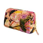 Qulited Vanity Bag - Cream Posy
