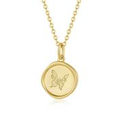 Butterfly Affirmation Necklace