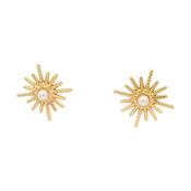 Solaria Pearl Stud Earrings image